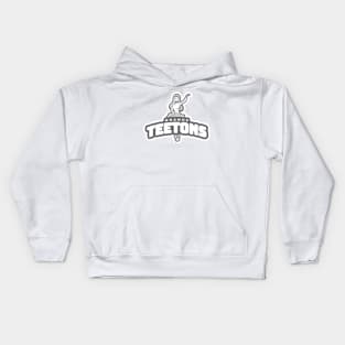 Grande Teetons blanc Kids Hoodie